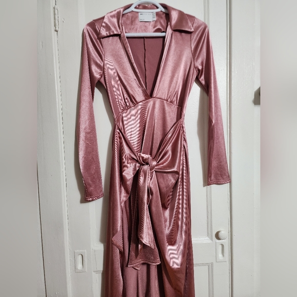 Maternity ASOS design dress, size 2, pink - Picture 2 of 3